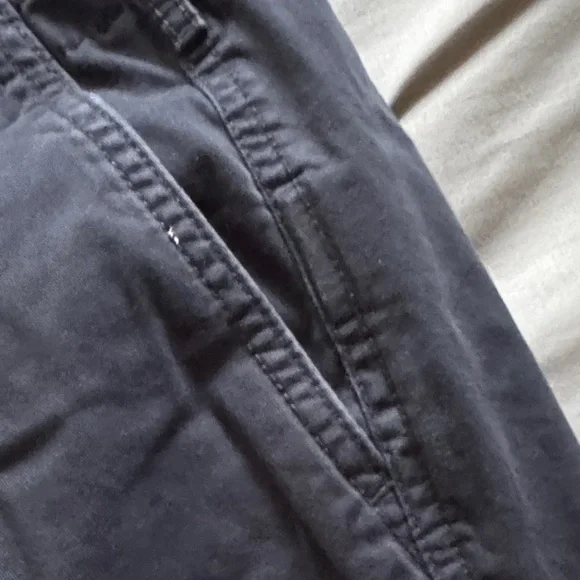 GAP Women's Charcoal Straight Leg Pants - Picture 2 of 7